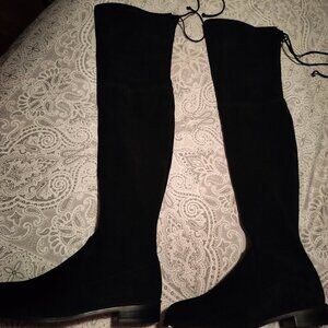 Stuart Weitzman: Black Jocey City Boots, Size 9.5